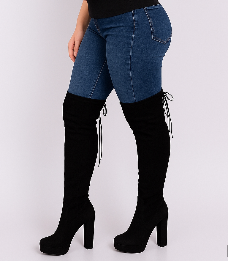 BOTAS BUCANERAS NEGRAS